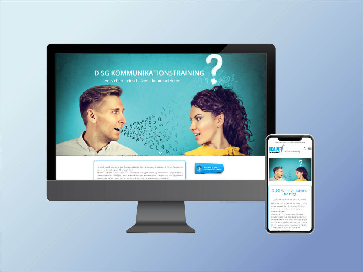 Landingpage DiSG - Kommunikation weiterentwickeln | PROMIND digital Kommunikation weiterentwickeln | PROMIND digital | Landingpage DiSG